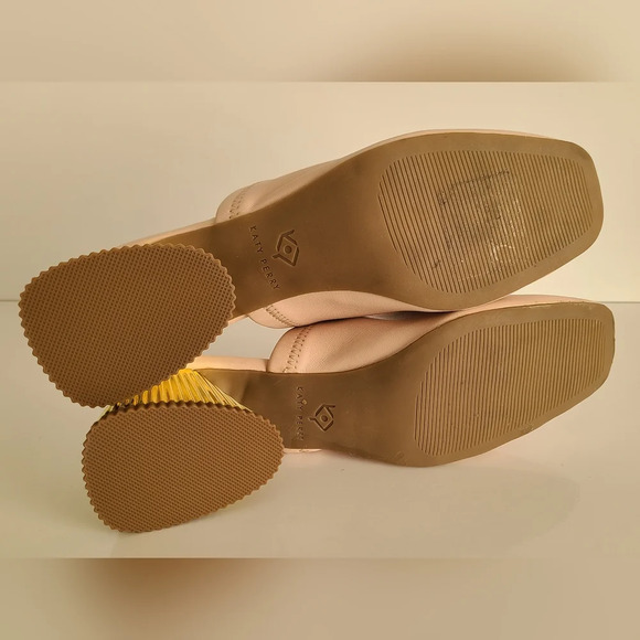 Katy Perry The Clarra Slipon Mules Smooth Nappa Roses Shoes Heels New size 7M - Picture 9 of 9